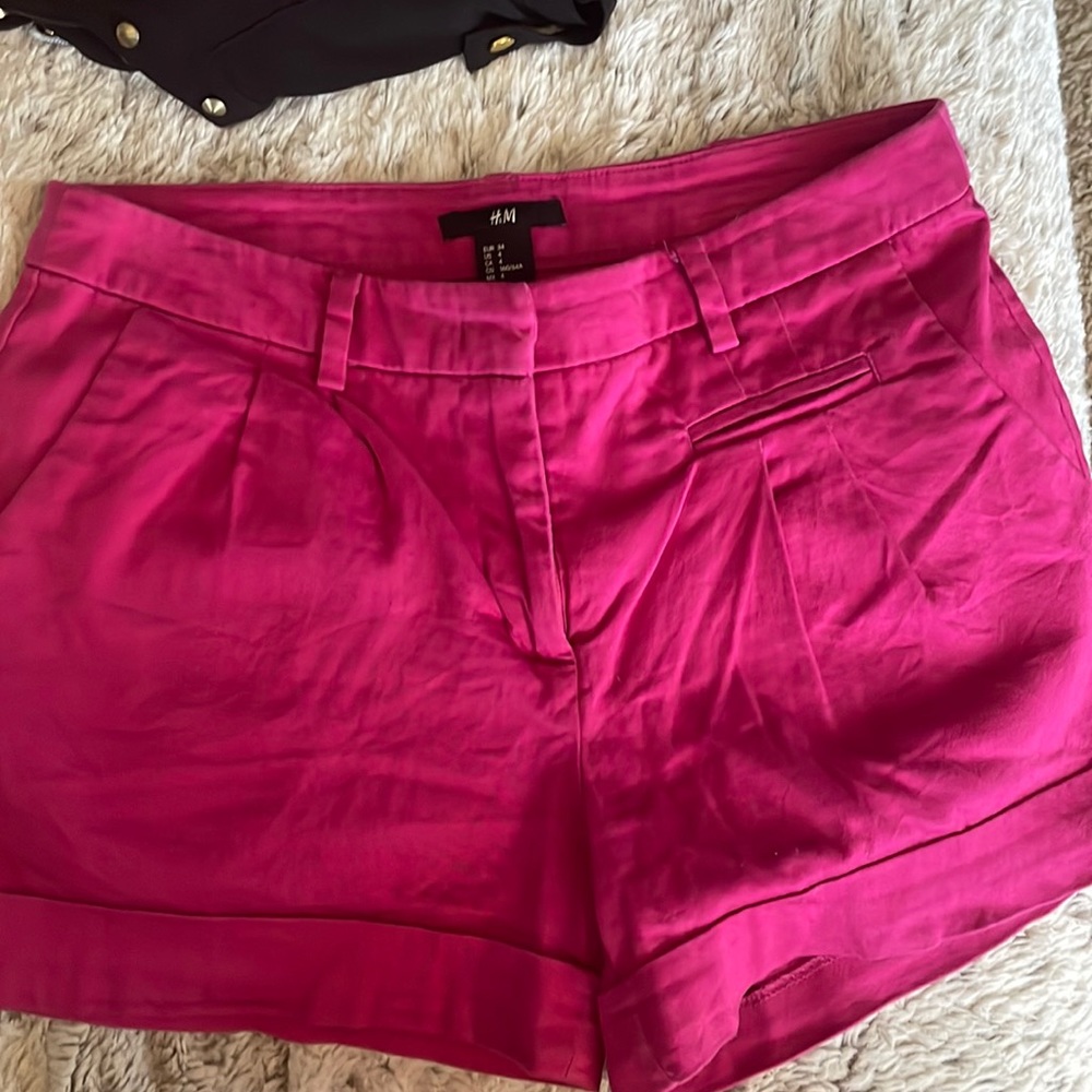 Pink H&M shorts